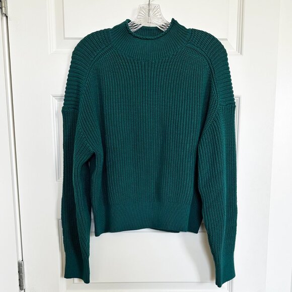 NWT Ann Taylor Ribbed Mock Neck Sweater - Picture 2 of 6